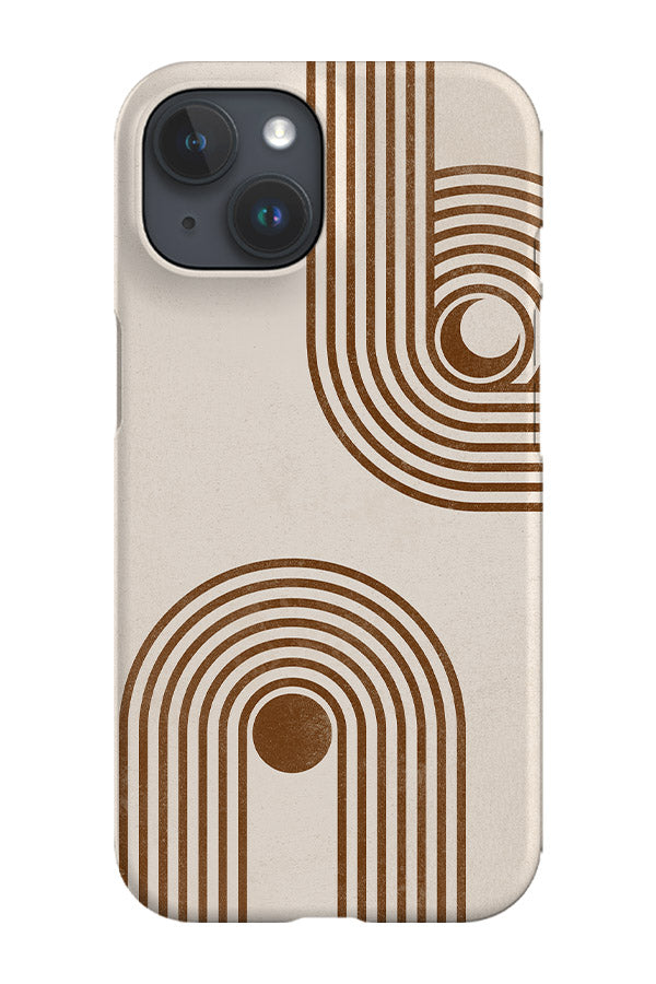 Celestial Arches Phone Case (Brown) | Harper & Blake