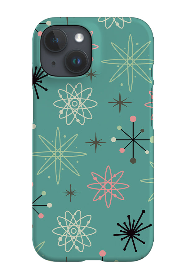 Atomic Stars Phone Case (Turquoise) | Harper & Blake