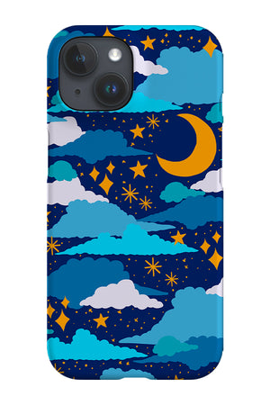 Bold Cloudscape Phone Case (Dark Blue) | Harper & Blake