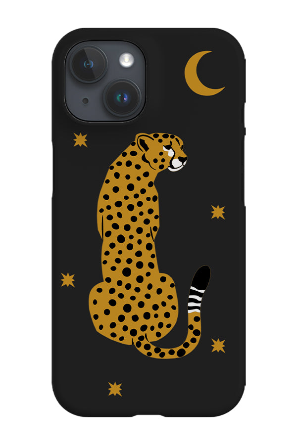 Cheetah Star Phone Case (Black) | Harper & Blake