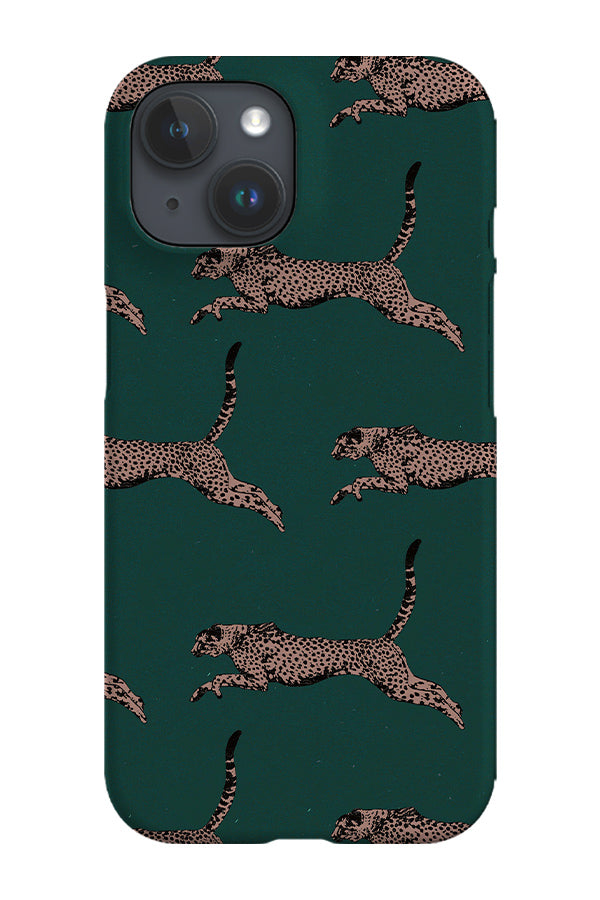 Cheetah Running Phone Case (Green) | Harper & Blake  