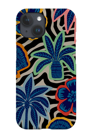 Collage Palm Scatter Phone Case (Multicolour) | Harper & Blake