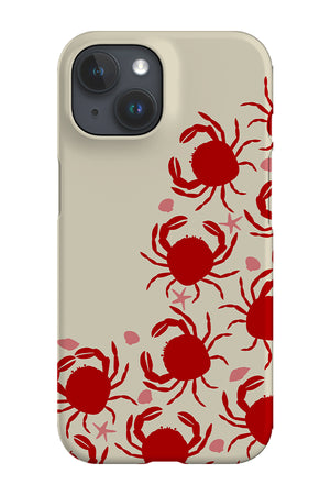 Crabs Marching Phone Case (Off White) | Harper & Blake