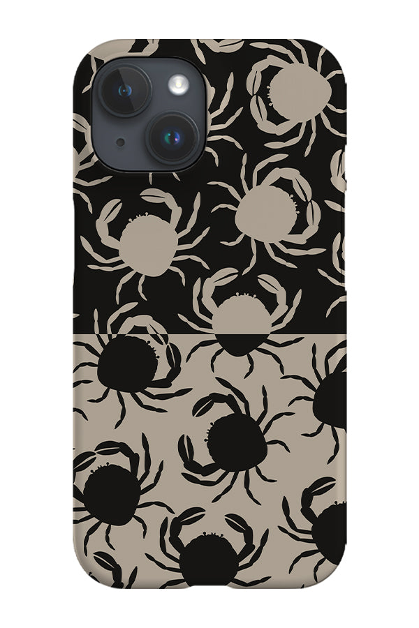 Crabs Two Tone Phone Case (Black and White) | Harper & Blake