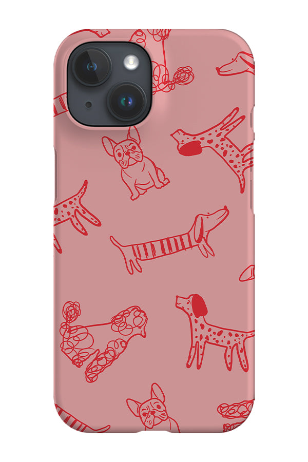 
                  
                    Dogs Pattern Phone Case (Peach) | Harper & Blake
                  
                