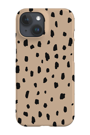 Animal Dots Print Phone Case (Beige) | Harper & Blake