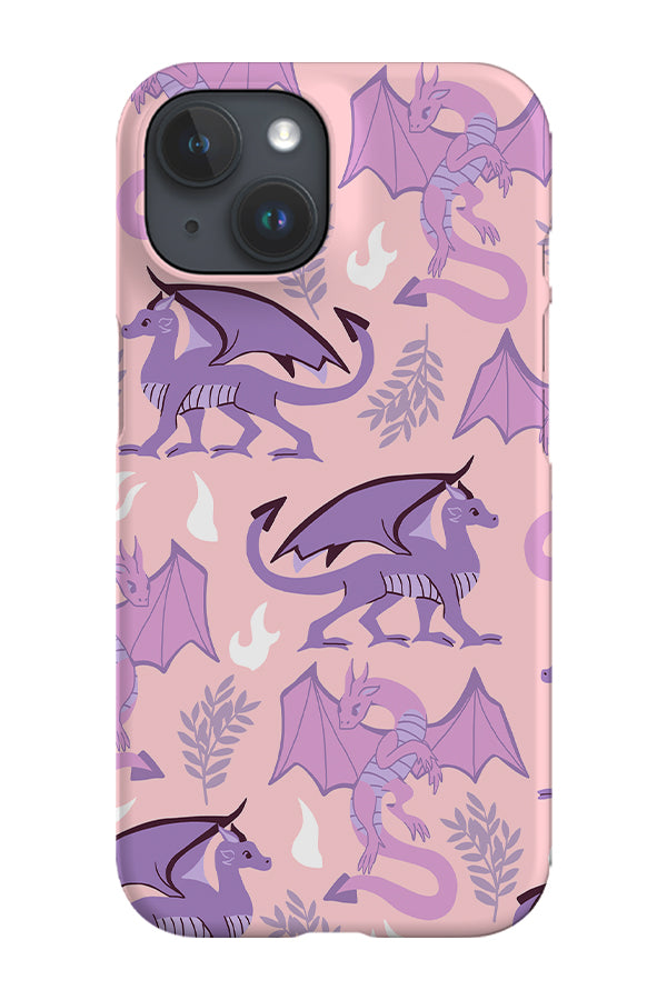 Dragon Scatter Phone Case (Lilac) | Harper & Blake