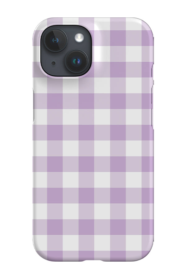 
                  
                    Gingham Print Phone Case (Lilac) | Harper & Blake
                  
                