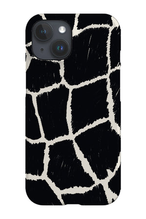 Giraffe Animal Print Phone Case (Monochrome) | Harper & Blake