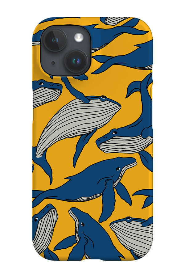 Humpback Whale Phone Case (Yellow)