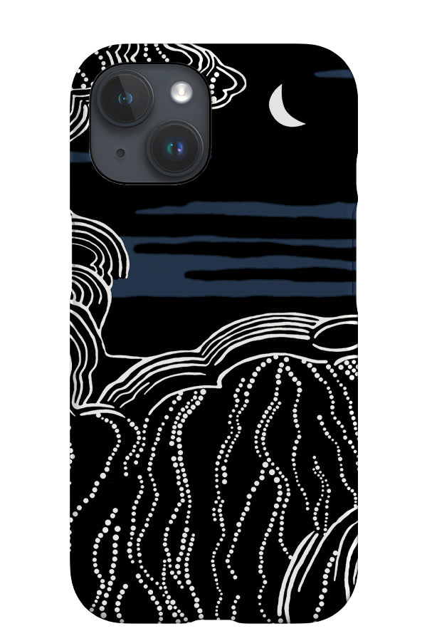 Night Pearl iPhone Phone Case (Black) | Harper & Blake