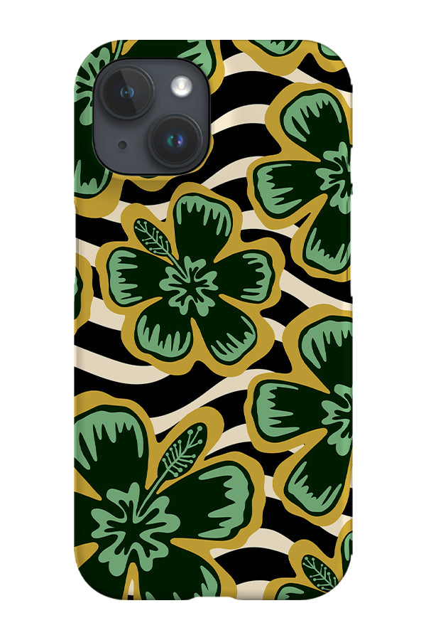 Hibiscus Wave Phone Case (Mint) | Harper & Blake