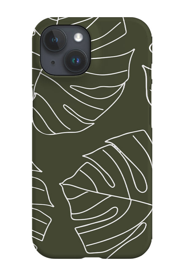 Monstera Phone Case (Green) | Harper & Blake