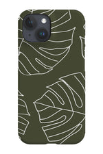 Monstera Phone Case (Green)