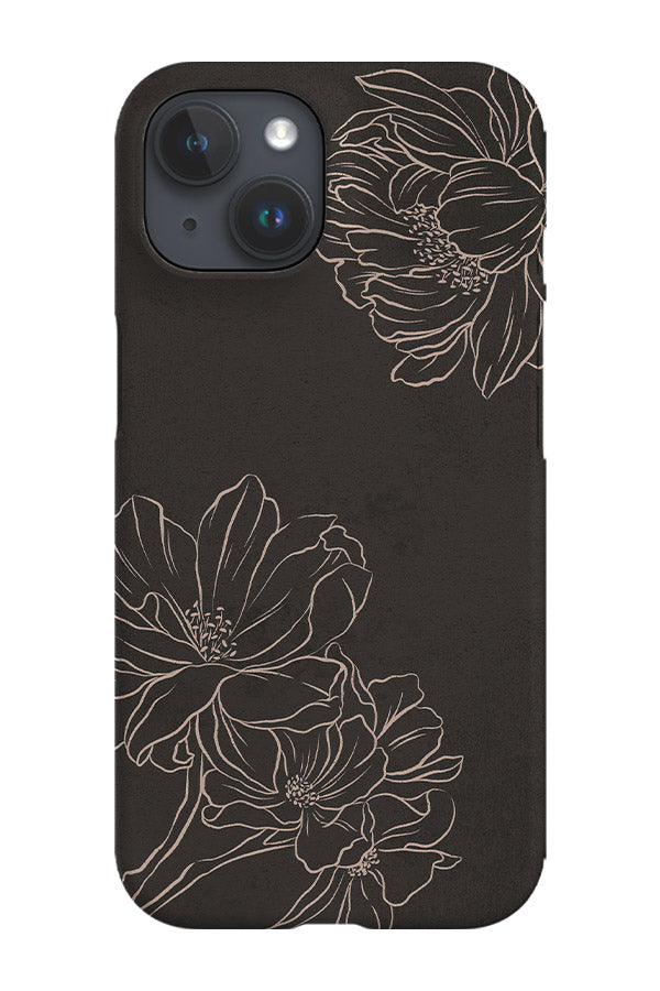 Classic Botanical Peonies Phone Case (Ash) | Harper & Blake