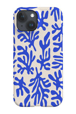 Matisse Coral Reef Scatter Phone Case (Beige Blue)
