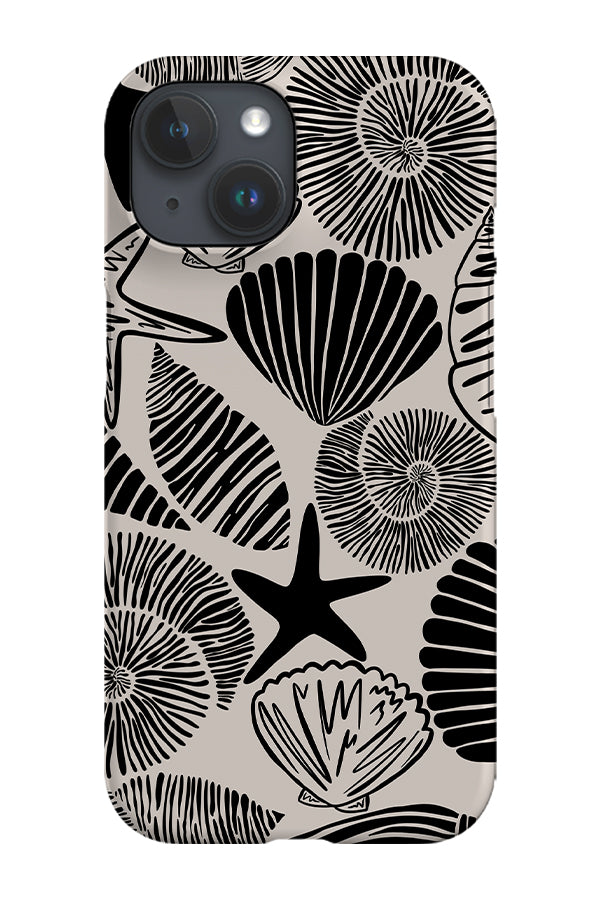 Mix Shell Scatter Phone Case (Off White) | Harper & Blake