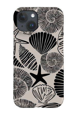 Mix Shell Scatter Phone Case (Off White) | Harper & Blake