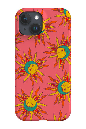 Moon and Sun Scatter Phone Case (Pink) | Harper & Blake