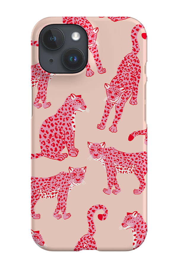 Leopard Scatter Phone Case (Pink) | Harper & Blake