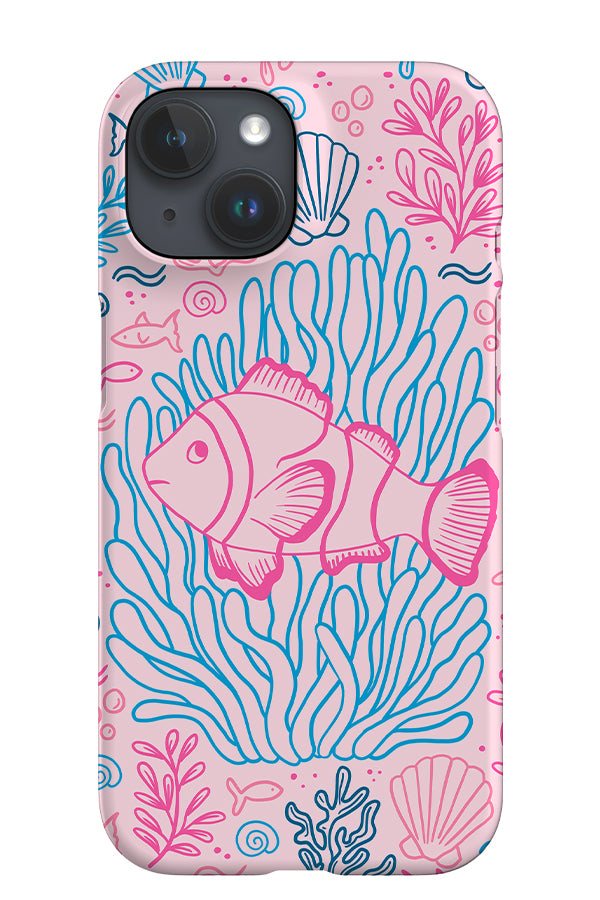 Clownfish iPhone Phone Case (Pink Blue) | Harper & Blake