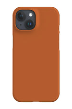 Burnt Orange Plain Block Colour Phone Case