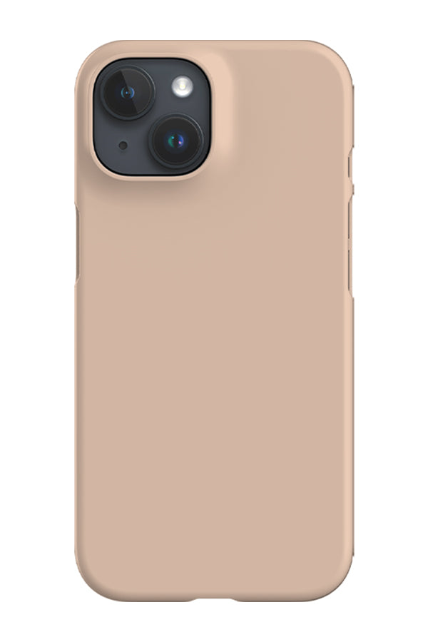 Nude Pink Plain Block Colour Phone Case | Harper & Blake