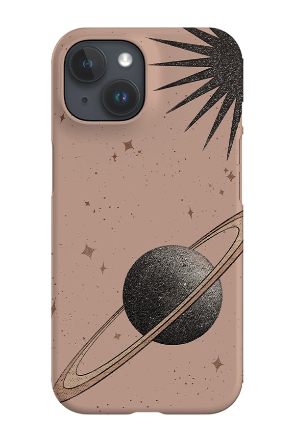 Celestial Planet Phone Case (Pink Brown) | Harper & Blake