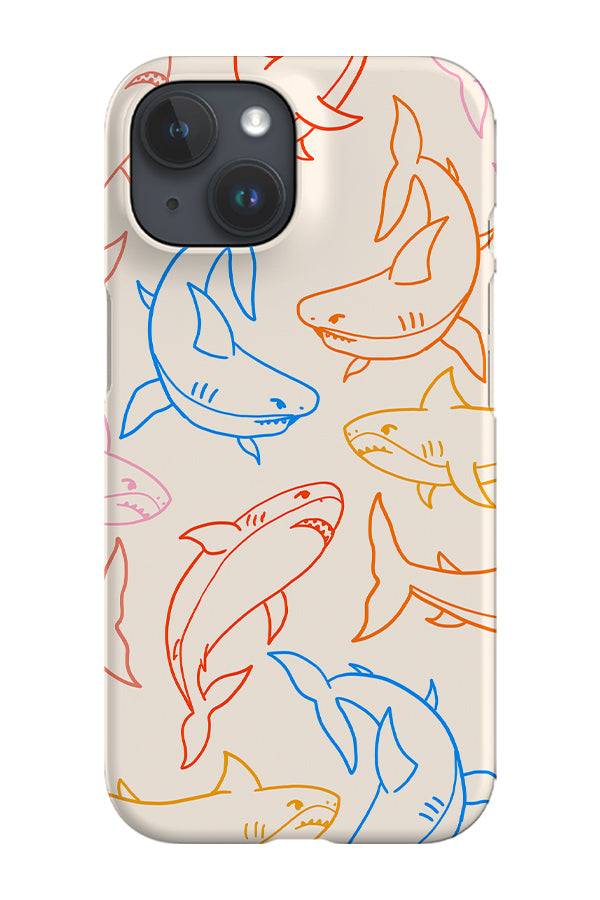 
                  
                    Shark Line Art Phone Case (Bright) | Harper & Blake
                  
                