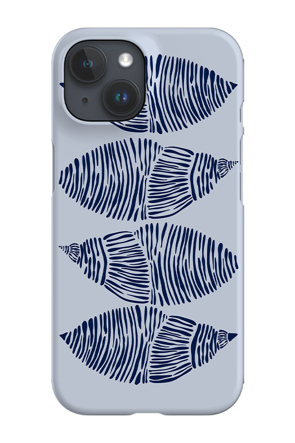 Shell Placement Phone Case (Blue) | Harper & Blake