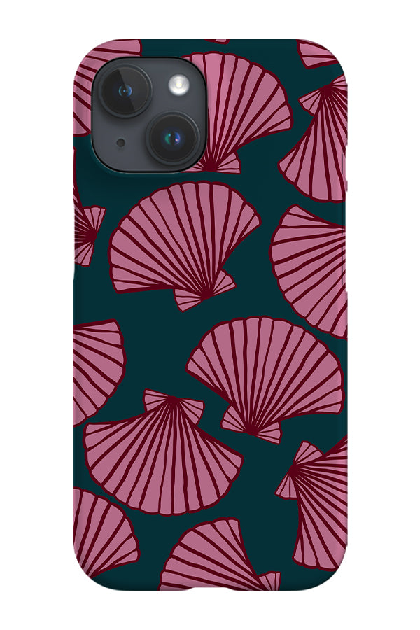 Shell Scatter Colour Phone Case (Teal) | Harper & Blake