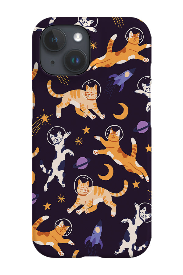 Space Cats Phone Case (Purple) | Harper & Blake