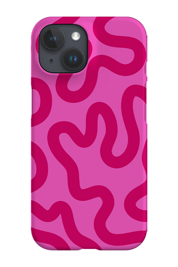 
                  
                    Swirl Lines Abstract Phone Case (Hot Pink) | Harper & Blake
                  
                