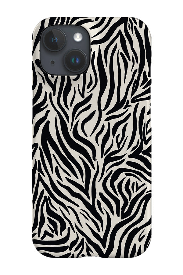 Tiger Animal Print Phone Case (Monochrome) | Harper & Blake 