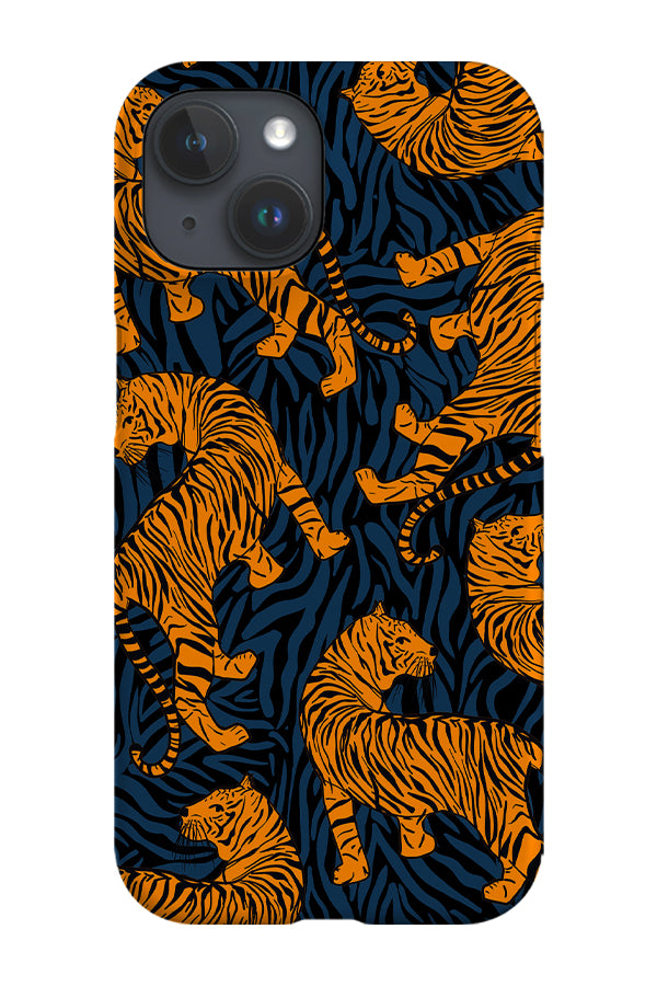 Tiger Skin Print Phone Case (Black) | Harper & Blake