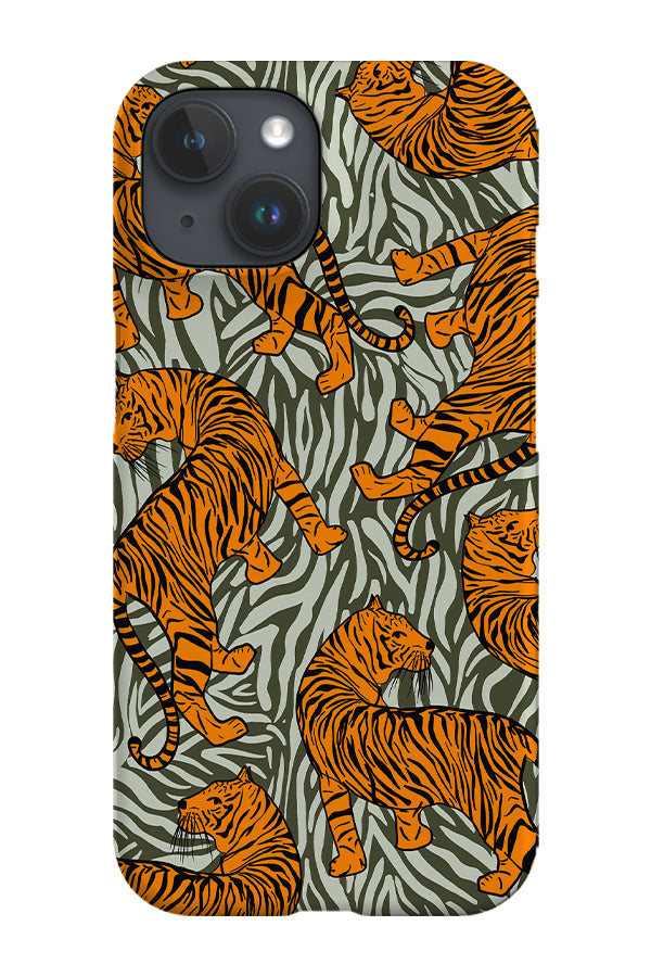 Tiger Skin Print Phone Case (Khaki) | Harper & Blake 