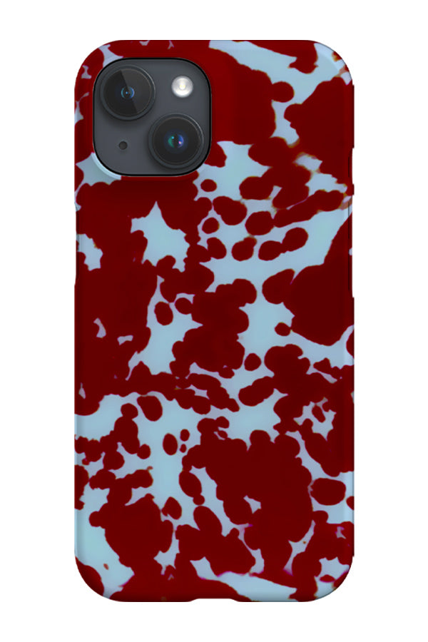 Tortoise Print Phone Case (Red) | Harper & Blake