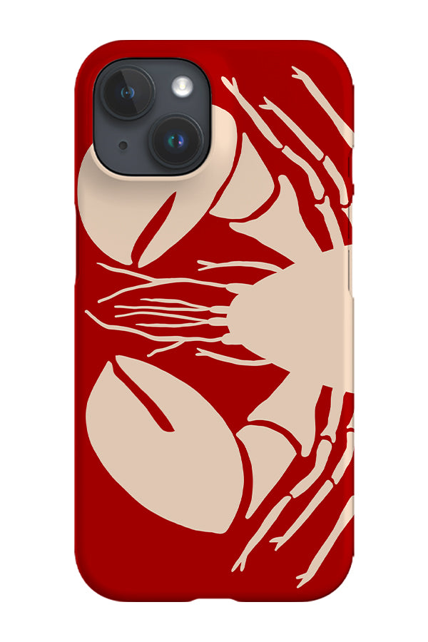 Up Close Lobster Phone Case (Red) | Harper & Blake