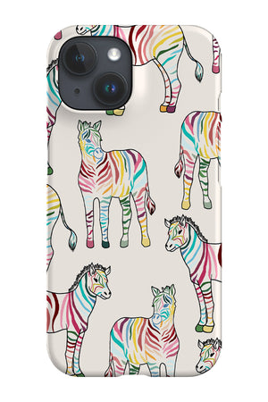 Rainbow Zebra Phone Case (Cream) | Harper & Blake | Harper & Blake
