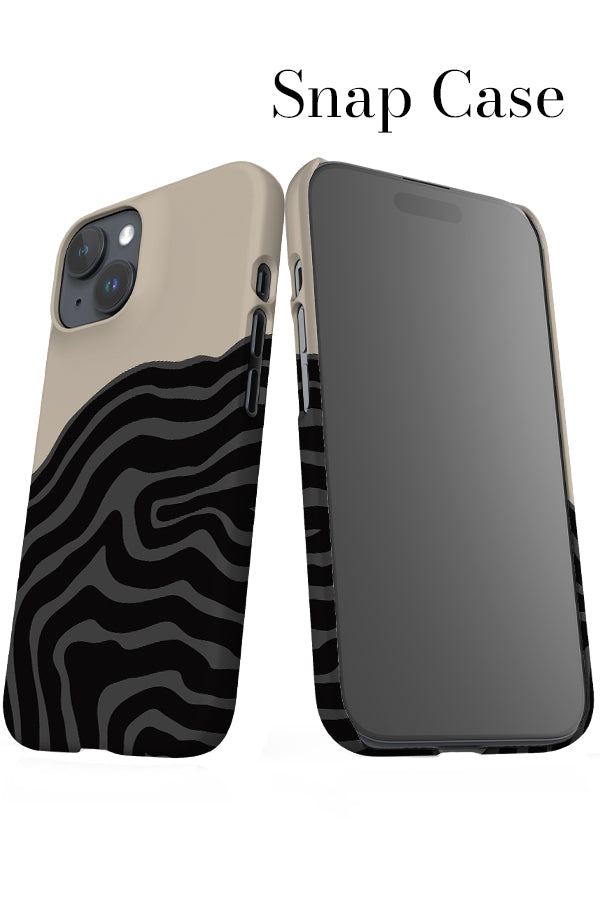 Beach iPhone Snap Phone Case (Black & White) | Harper & Blake