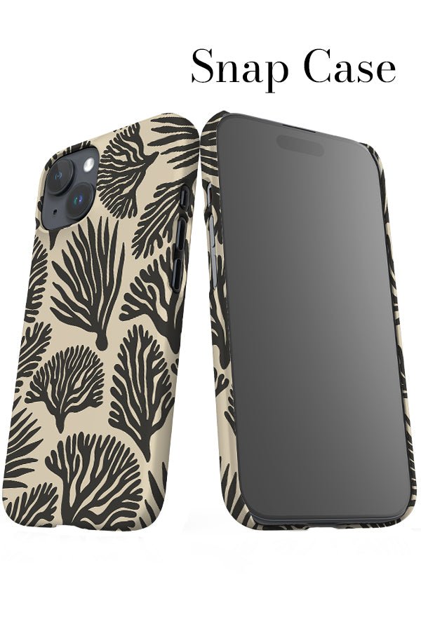 Coral Reef iPhone Snap Phone Case (Grey Beige) | Harper & Blake