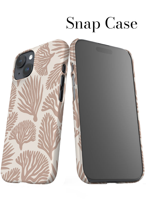 Coral Reef iPhone Snap Phone Case (Pale Terracotta) | Harper & Blake