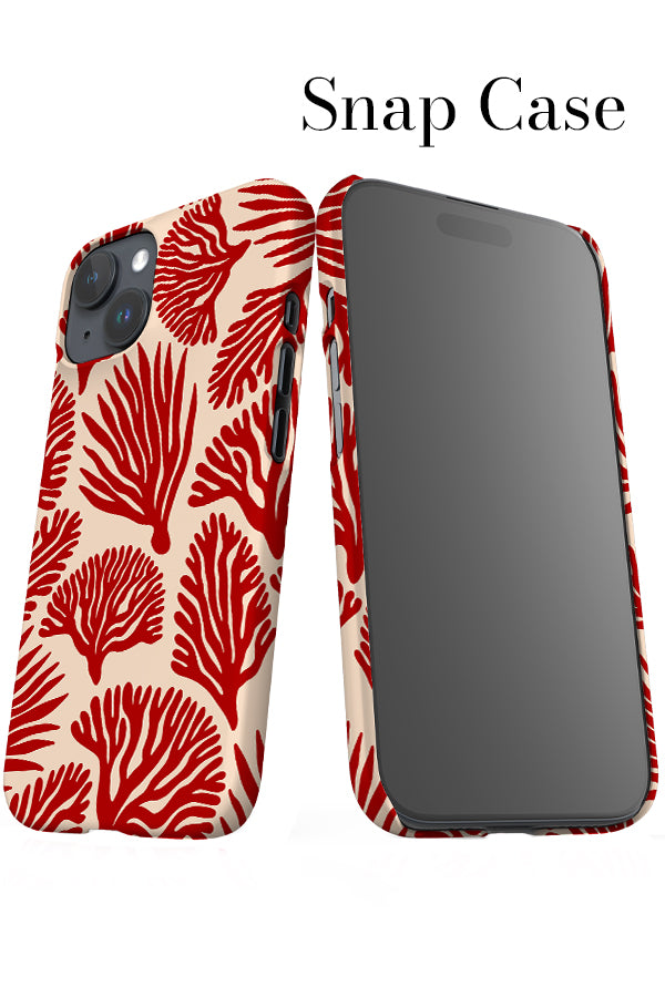 Coral Reef iPhone Snap Phone Case (Red) | Harper & Blake