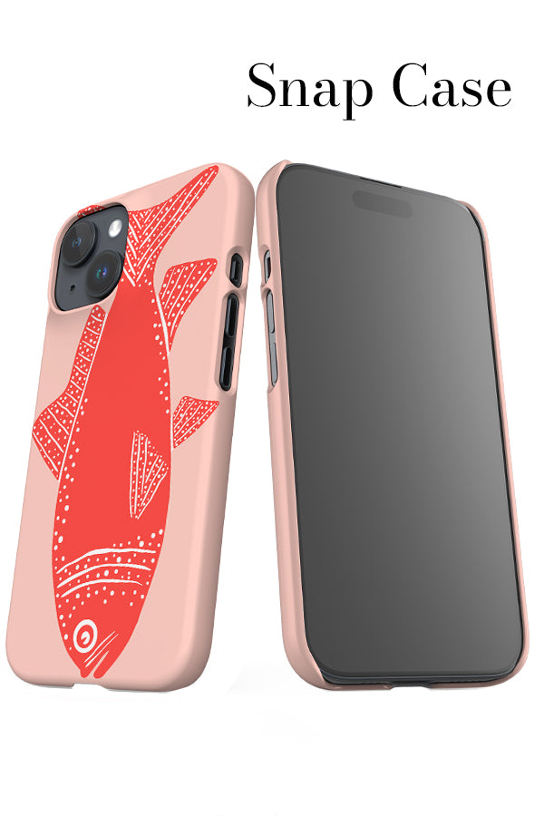 Fish iPhone Snap Phone Case (Peach) | Harper & Blake