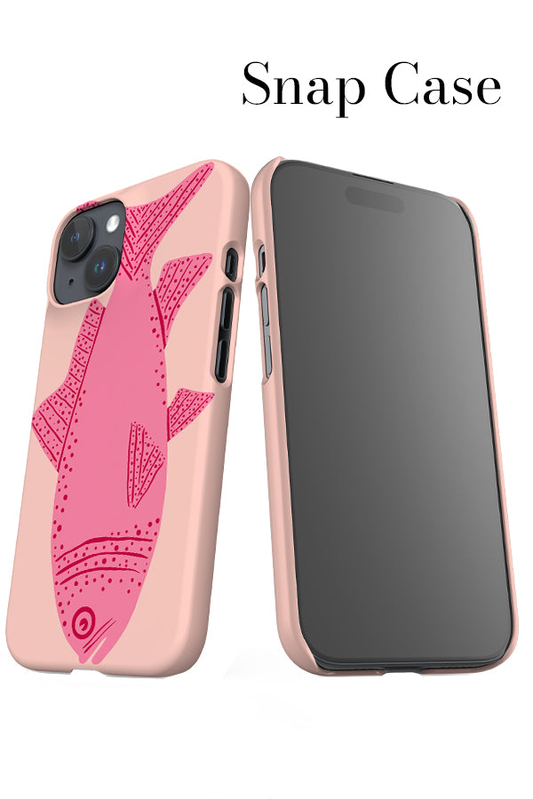 Fish iPhone Snap Phone Case (Pink) | Harper & Blake