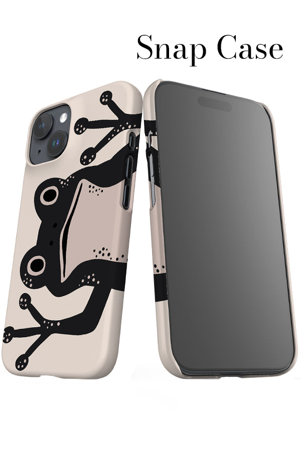 Frog iPhone Snap Phone Case (Black & White) | Harper & Blake