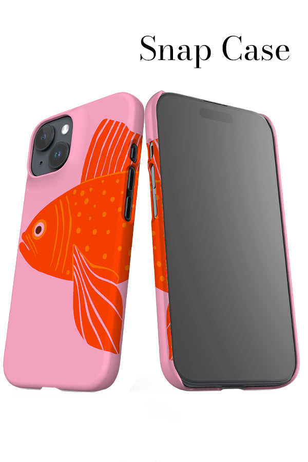 Goldfish iPhone Snap Phone Case (Pink) | Harper & Blake