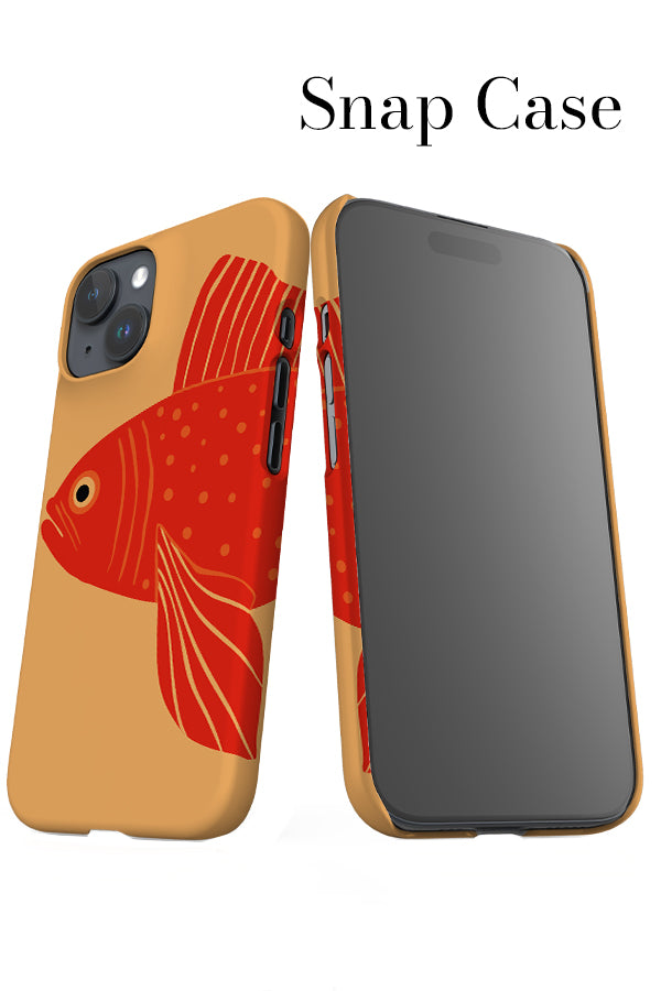 Goldfish iPhone Snap Phone Case (Yellow) | Harper & Blake