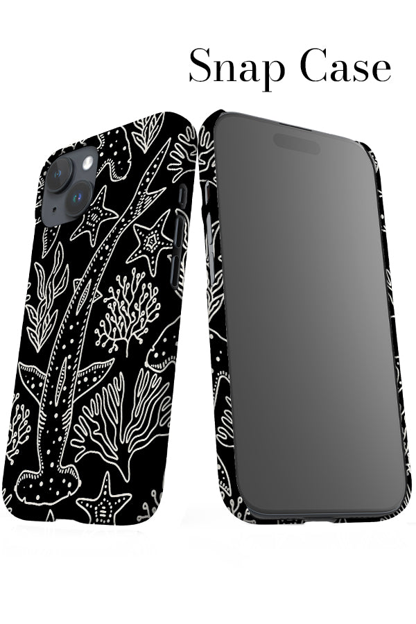 Hammerhead Shark iPhone Snap Phone Case (Black) | Harper & Blake