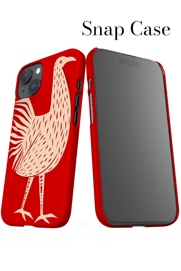 Jungle Chicken iPhone Snap Phone Case (Red) | Harper & Blake